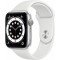 Apple watch series 6 44мм silver