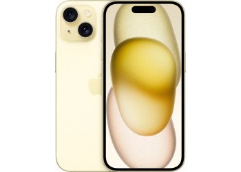Смартфон Apple iPhone 15 128GB Yellow Смартфон Apple iPhone 15 128GB Yellow